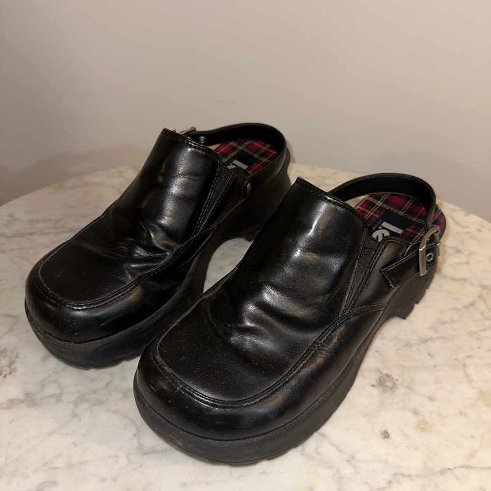 l.e.i. Platform Shoes Women Slides SIZE 8.5